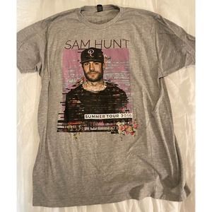 Sam Hunt Country Music Summer Tour 2016 T Shirt Concert Band Merch Tee